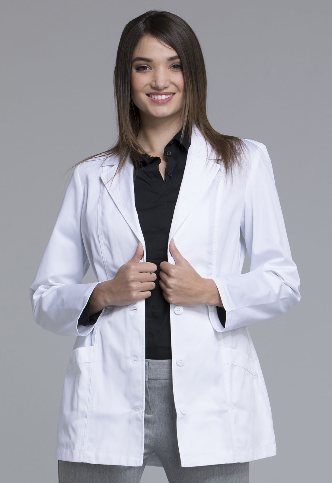Женский медицинский халат 2316 Cherokee Fashion White Lab Coat в интернет-бутике Clinic Style