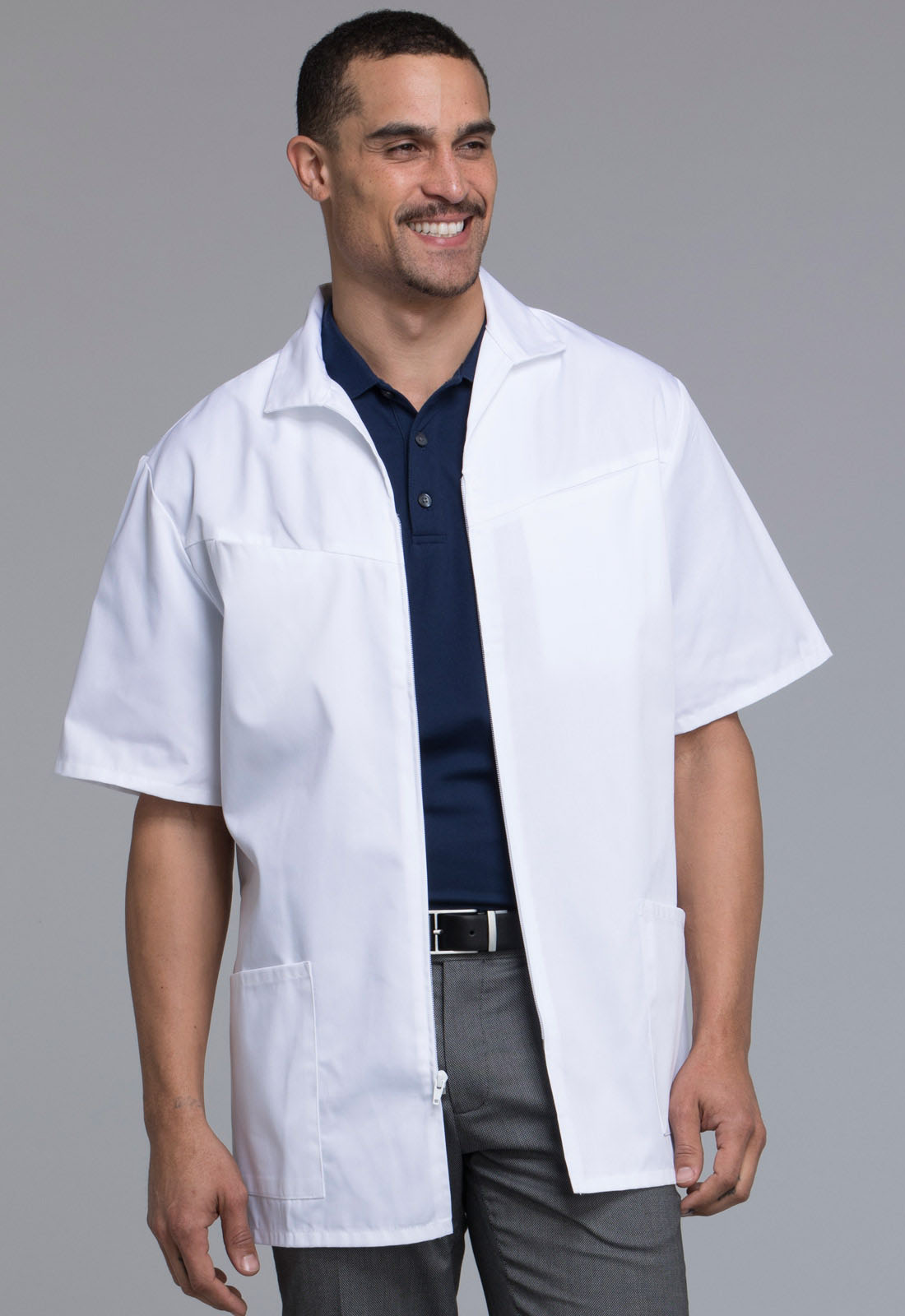 Мужской медицинский халат 1373 Med-Man в интернет-бутике Clinic Style